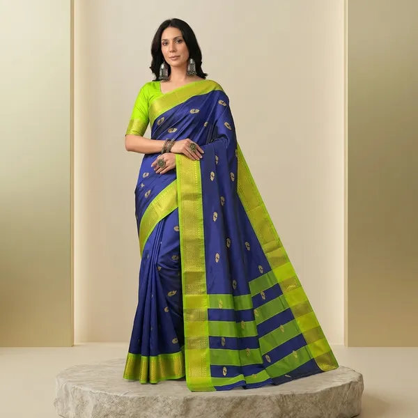 Blue_Sico_Silk_Paithani_Heavy_Pallu_Festive_Saree_For_Women