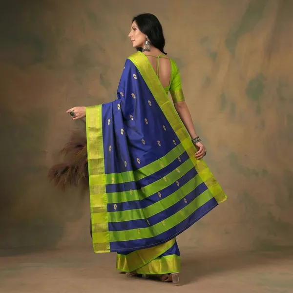 Blue_Sico_Silk_Paithani_Heavy_Pallu_Festive_Saree_For_Women