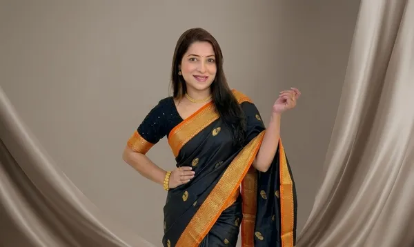 Black_Sico_Silk_Paithani_Zari_Border_Saree_For_Women