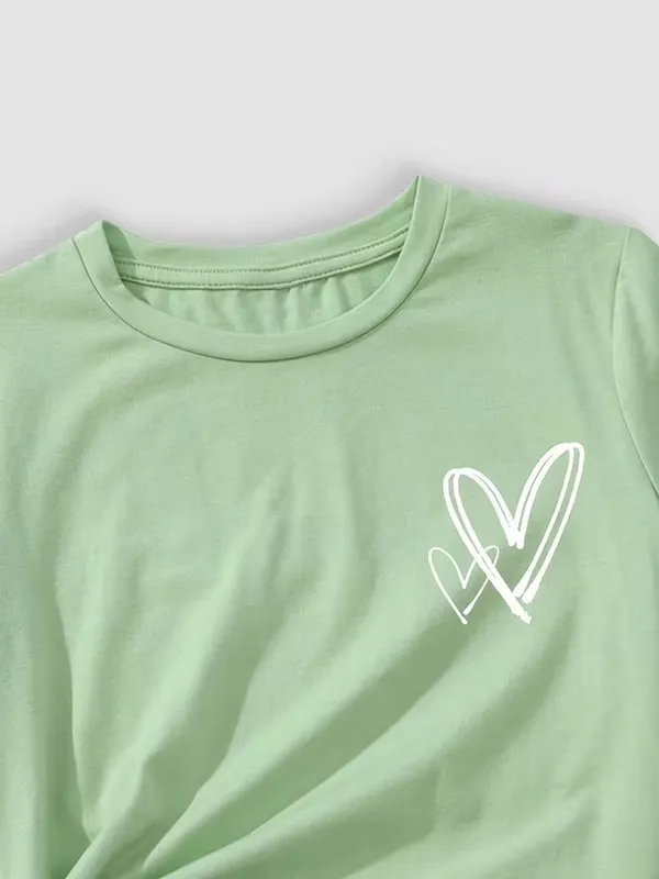 Naazglory_Kids_Nightwear_Boys_And_Girls_Printed_Cotton_Blend_(Light_Green_Pack_Of_1)