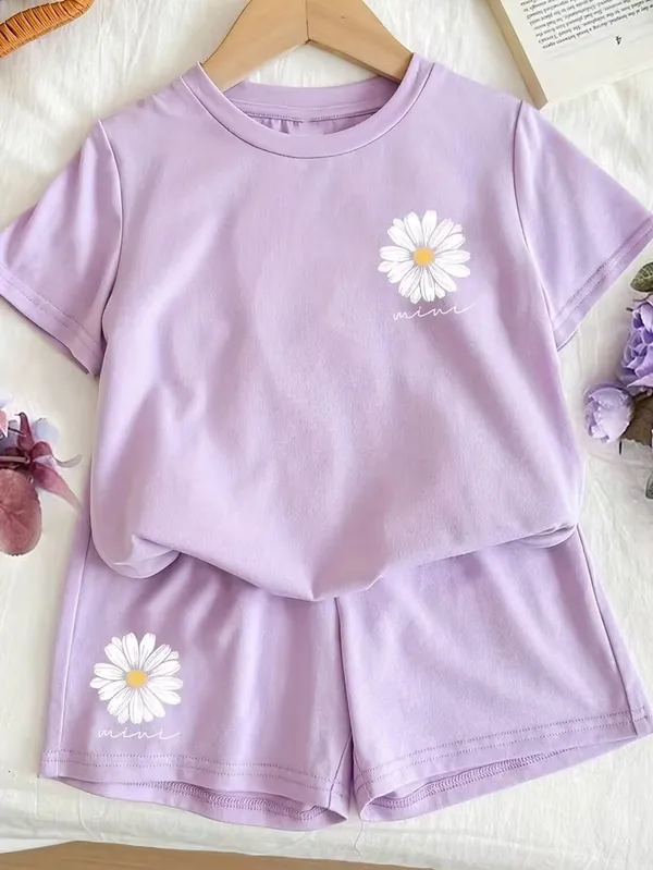 Naazglory_Kids_Nightwear_Boys_And_Girls_Printed_Cotton_Blend_(Purple_Pack_Of_1)