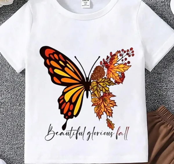 Naazglory_Boys_And_Girls_Party(Festive)_Pant_T-Shirt_(Brown)