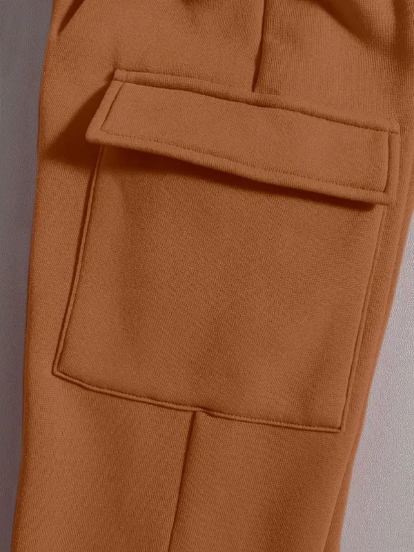 Naazglory_Girls_Party(Festive)_T-Shirt_Pant_(Brown)