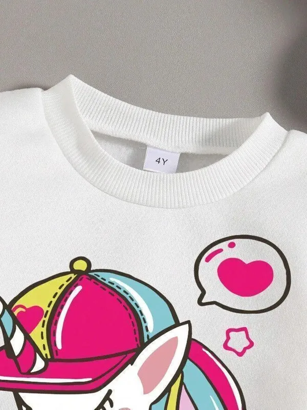 Naazglory_Girls_Party(Festive)_T-Shirt_Pant_(Pink)