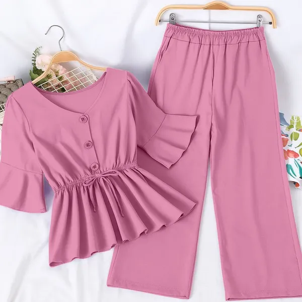 Pj_Fashion_Girls_Party(Festive)_Top_Top_(Pink)