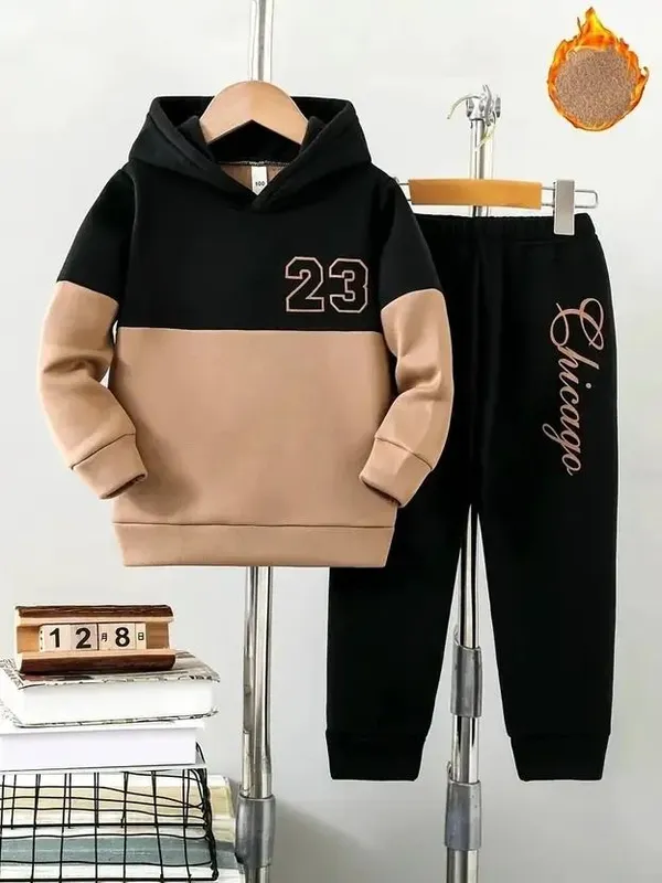 Naazglory_Boys_And_Girls_Party(Festive)_Sweatshirt_Track_Pants_(Black,_Beige)