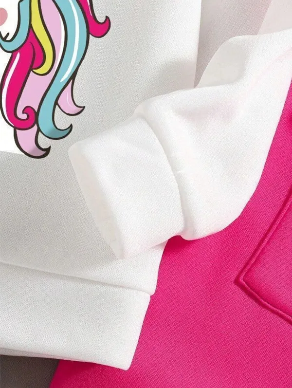 Naazglory_Girls_Party(Festive)_T-Shirt_Pant_(Pink)