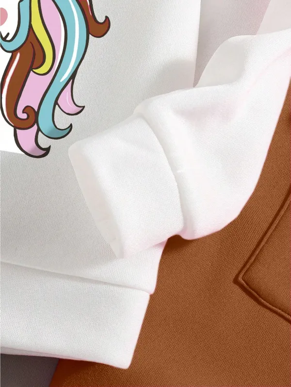 Naazglory_Girls_Party(Festive)_T-Shirt_Pant_(Brown)