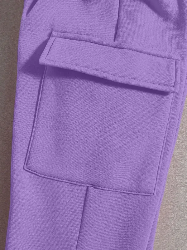 Naazglory_Girls_Party(Festive)_T-Shirt_Pant_(White,_Purple)