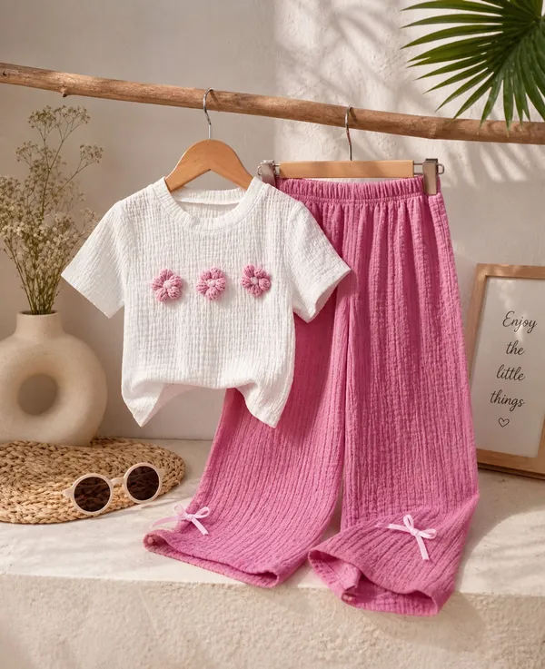 Naazglory_Girls_Party(Festive)_Top_Pant_(White,_Pink)
