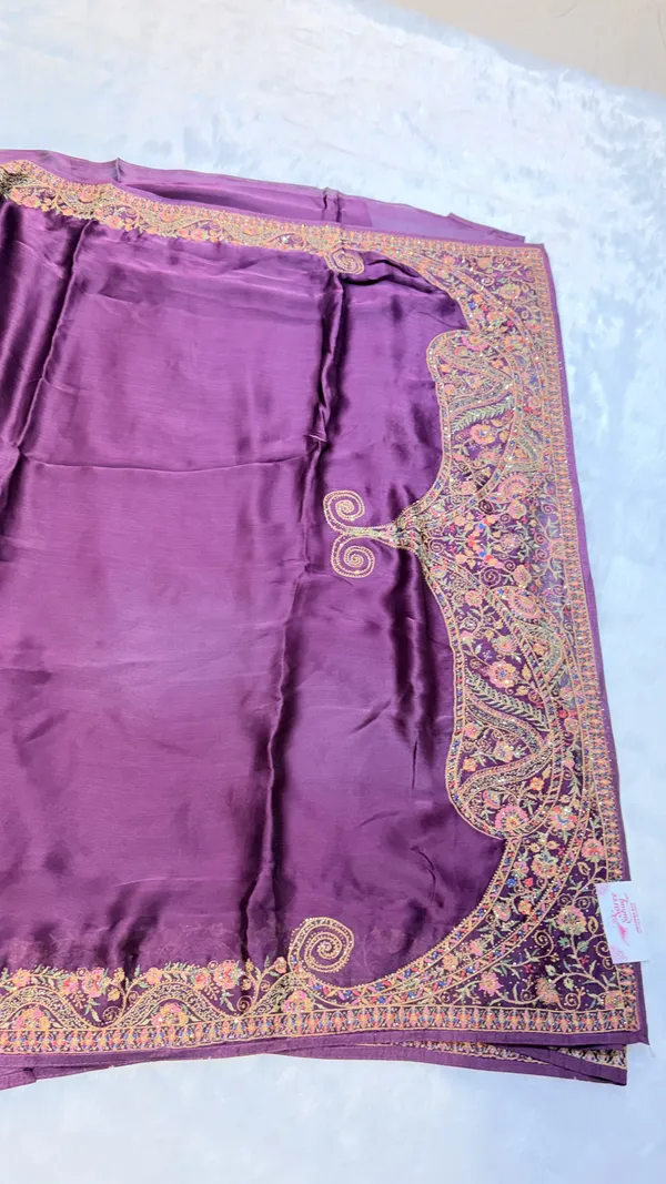 Dark_Purple_Chiffon_Saree_For_Women