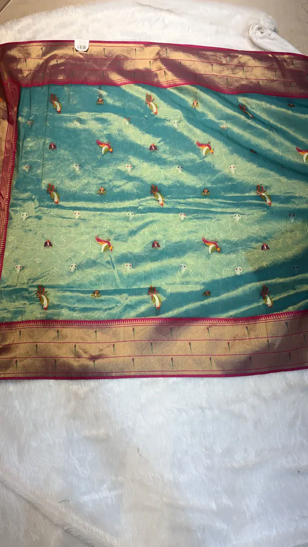 Festive_Silk_And_Georgette_Saree_Duo