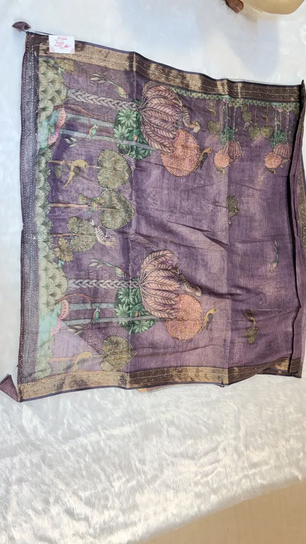 Purple_Embroidered_Floral_Organza_Saree_With_Border