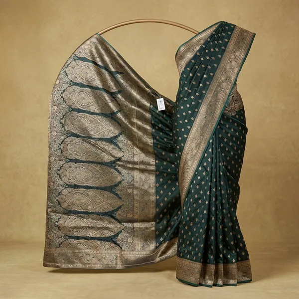Gold_Zari_Woven_Banarasi_Silk_Saree_For_Women