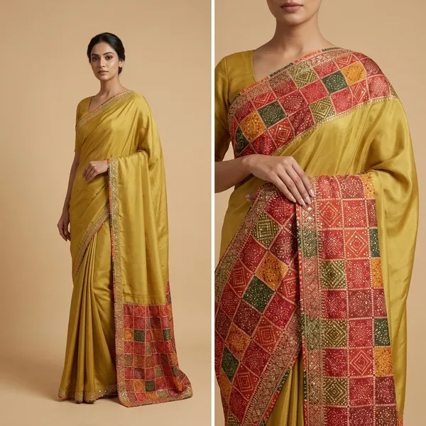 Mustard_Yellow__Saree_For_Women