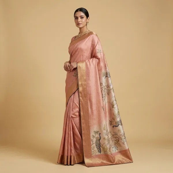 Light_Pink_Cotton_Base_Saree_For_Women