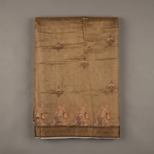Beige_Embroidered_Silk_Blend_Saree_For_Women