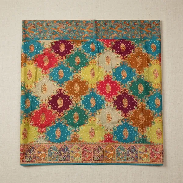 Multicolor_Patchwork_Motif_Saree