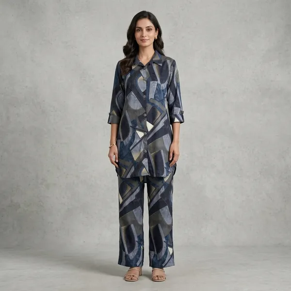 Blue_Rayon_Straight_Abstract_Print_Co-Ord_Set_For_Women