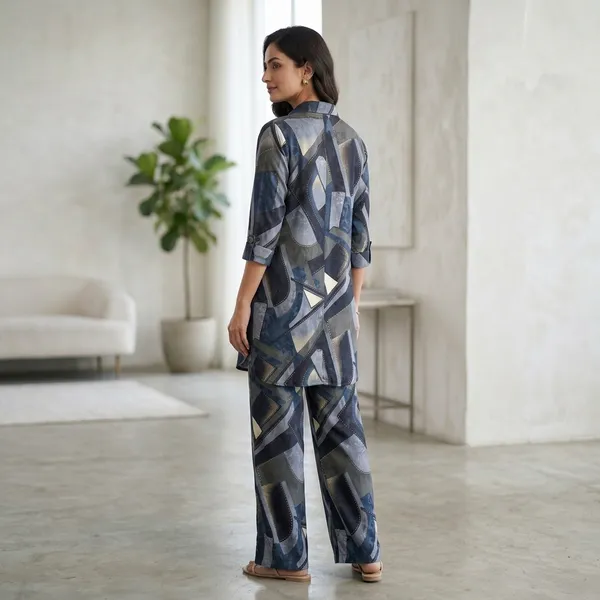 Blue_Rayon_Straight_Abstract_Print_Co-Ord_Set_For_Women