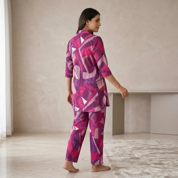 Purple_Rayon_Relaxed_Geometric_Print_Co-Ord_Set_For_Women