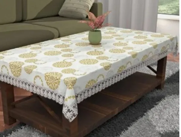 Circle_Print_White_Yellow_Dining_Table_Cover