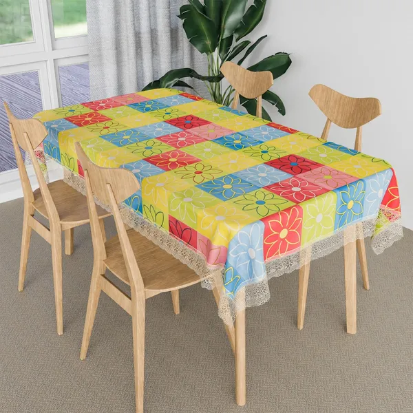 Rangoli_Print_Multicolour_Dining_Table_Cover