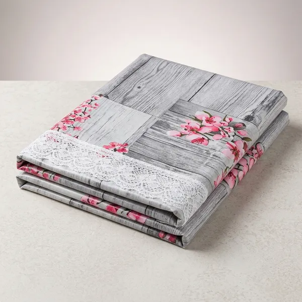Wooden_Print_White_Pink_Dining_Table_Cover