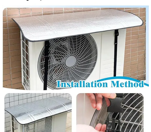 Aluminium_Insulated_Pvc_Silver_Outdoor_Ac_Cover