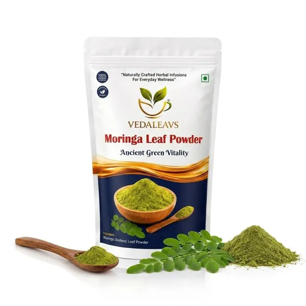 Vedaleavs_Moringa_Leaf_Herbal_Powder_Organic_And_Natural