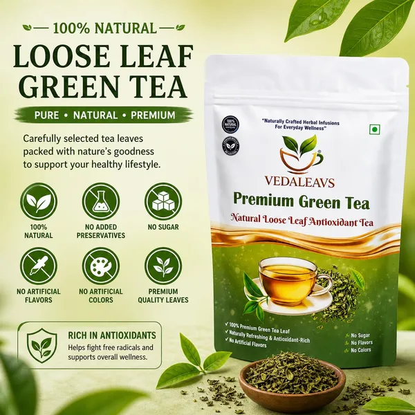 Vedaleavs_Green_Tea_Loose_Leaf_Antioxidant_Infusion