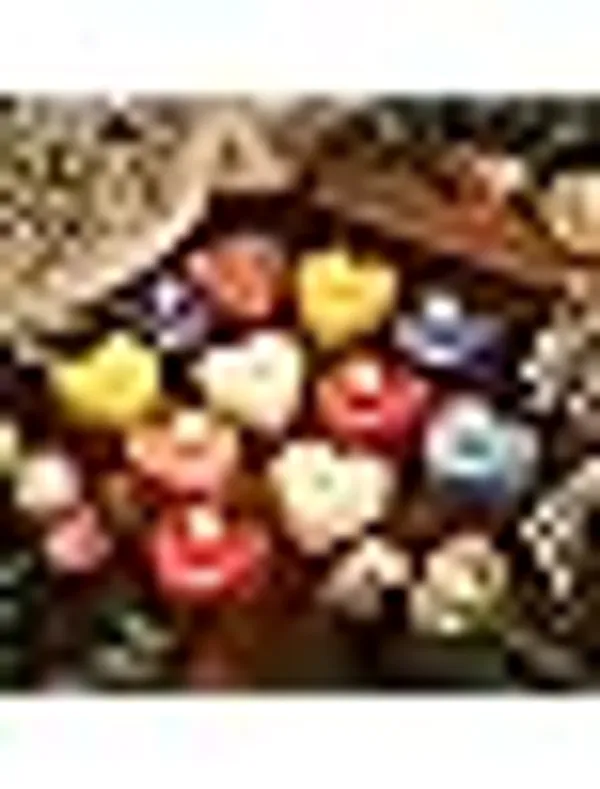 Shraddha_Creation_Paraffin_Wax_Scented_Candles_For_Mix_Fragrance,_Heart_Shape,_Multi_Colour,_Pack_Of_12,_3.5_X_1.5_Cm