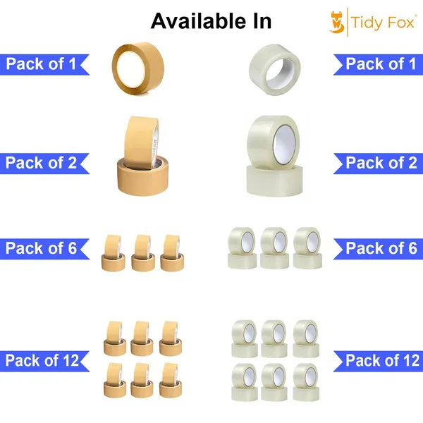 Tidy_Fox_Packing_Tape_Brown_/_2_Inch_X_65_Mtr/Pack_Of_1_/_Strong_Cello_Tape_For_Cartons,_Shipping_&_E-Commerce_Packaging