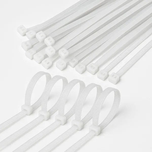 White_Nylon_Cable_Ties_100Mm_Pack_Of_500