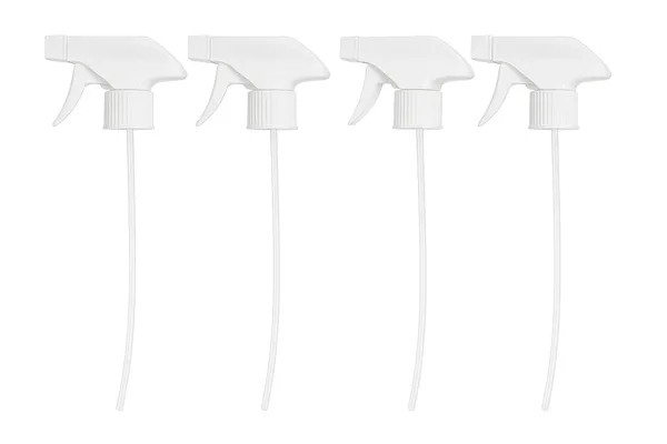 Tidy_Fox_Spray_Trigger_Nozzle_For_Bottle/Set_Of_4_/_White