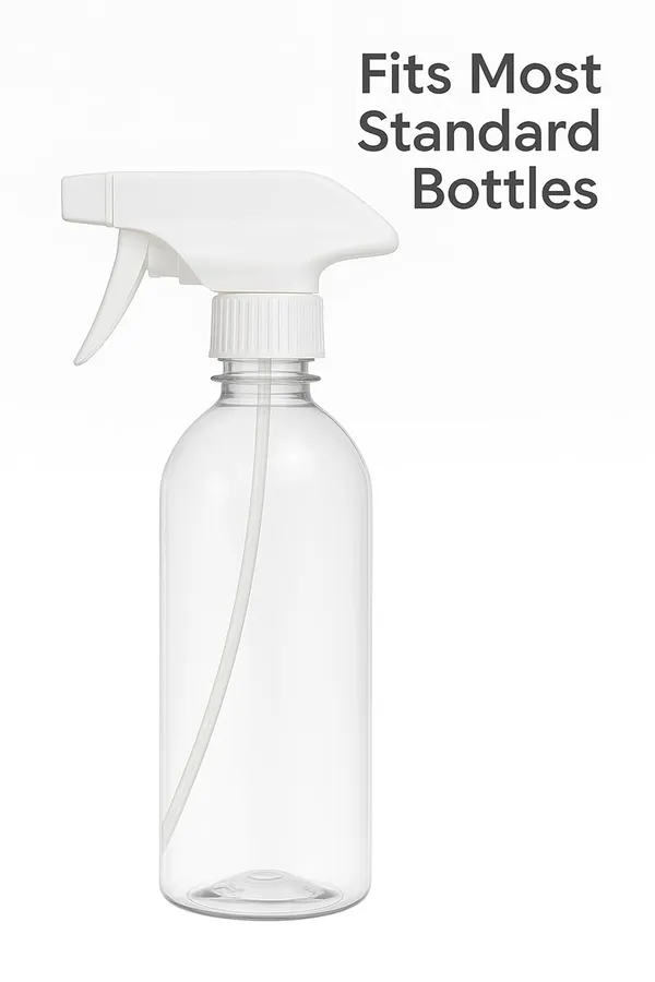 Tidy_Fox_Spray_Trigger_Nozzle_For_Bottle/Set_Of_4_/_White