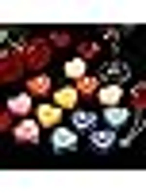 Shraddha_Creation_Paraffin_Wax_Scented_Candles_For_Mix_Fragrance,_Heart_Shape,_Multi_Colour,_Pack_Of_12,_3.5_X_1.5_Cm