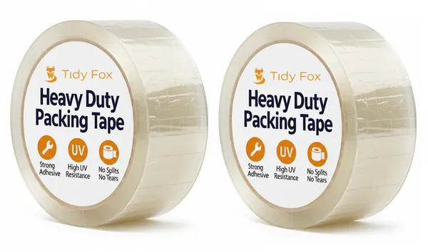 Tidy_Fox_Cello_Tape_/_2_Inch_X_65_Mtr/Pack_Of_2_/_Strong_Transparent_Packing_Tape_For_Cartons,_Shipping_&_E-Commerce_Packaging