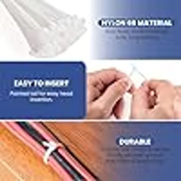 Novatrix_Nylon_Self-Locking_Cable_Ties_White_300Mm_Pack_Of_500