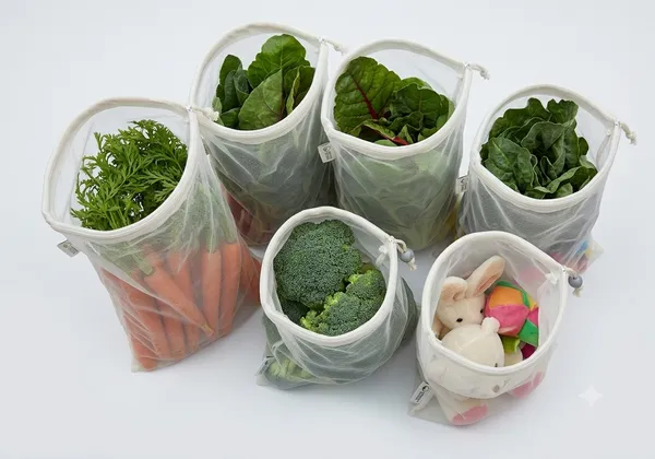 Set_Of_6_Tidy_Fox_Vegetable_Storage_Net_Bags_For_Fridge_/_Reusable,_Washable,_Durable_Nylon_Mesh_Bags_With_Rustproof_Zipper_For_Produce,_Toys,_Travel_&_Home_Organization