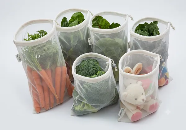 Set_Of_6_Tidy_Fox_Vegetable_Storage_Net_Bags_For_Fridge_/_Reusable,_Washable,_Durable_Nylon_Mesh_Bags_With_Rustproof_Zipper_For_Produce,_Toys,_Travel_&_Home_Organization
