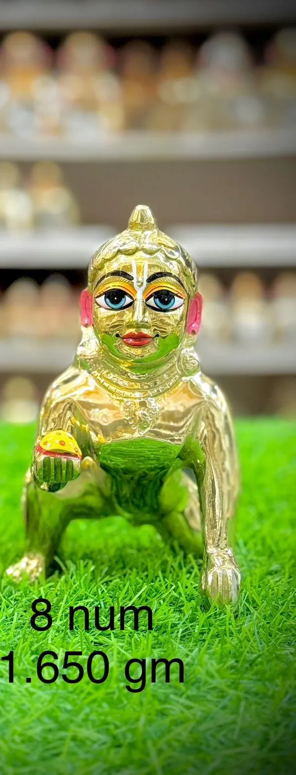 Golden_Brass_Crawling_Baby_Figurine_for_Pooja_and_Home_Decor_half_paint