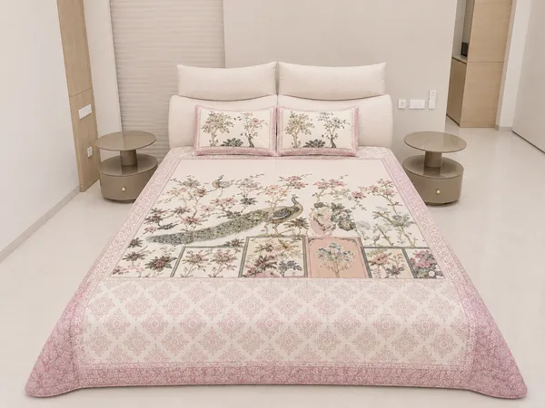 Multicolour_Cotton_Bedsheet_&_Pillow_Cover_Set_|_King_Size
