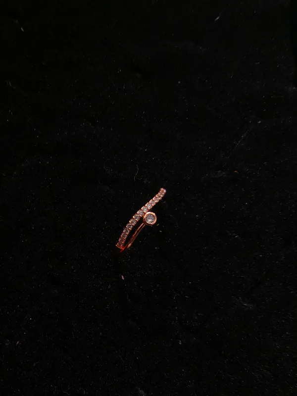 Aarsa_Premium_Rose_Gold_Plated_Minimal_Bezel_Cz_Adjustable_Ring_
__For_Women_&_Girls_|_Brass_Korean_Style_Designer_Daily_Wear_Ring
