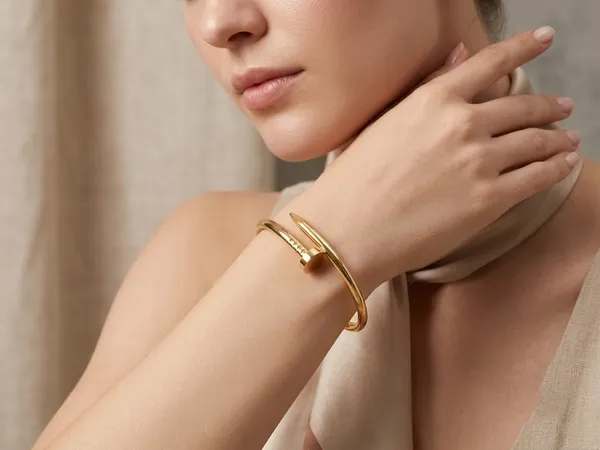 Aarsa_Premium_Micro_Gold_Plated_Nail_Design_Open_
__Cuff_Bracelet_For_Women_And_Girls_|_Luxury_Minimal_Contemporary_
__Jewellery