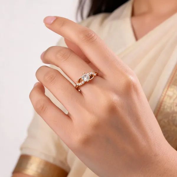 Aarsa_Premium_Rose_Gold_Finish_Solitaire_Cz_Ring_For_Women_And_
__Girls_|_Elegant_Daily_Wear_Fashion_Ring