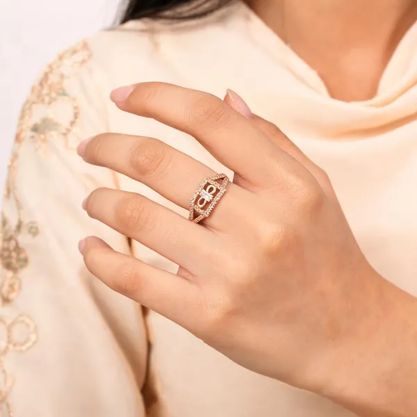 Aarsa_Premium_Rose_Gold_Plated_Geometric_Adjustable_Ring_For_
__Women_&_Girls_|_Brass_Cz_Korean_Style_Designer_Daily_Wear_Ring