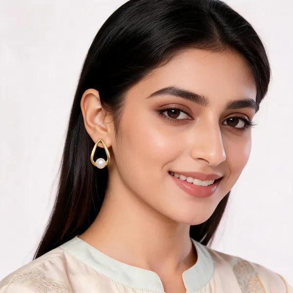 Aarsa_Premium_Gold_Plated_Korean_Style_Pearl_Teardrop_Stud_
__Earrings_For_Women_&_Girls_|_Stainless_Steel_Minimal_Designer_
__Daily_Wear_Earrings