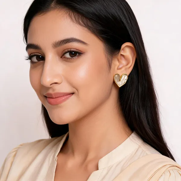 Aarsa_Premium_Gold_Plated_Korean_Style_Pearl_Heart_Stud_Earrings_
__Women_&_Girls_|_Stainless_Steel_Minimal_Designer_Daily_Wear_Earrings