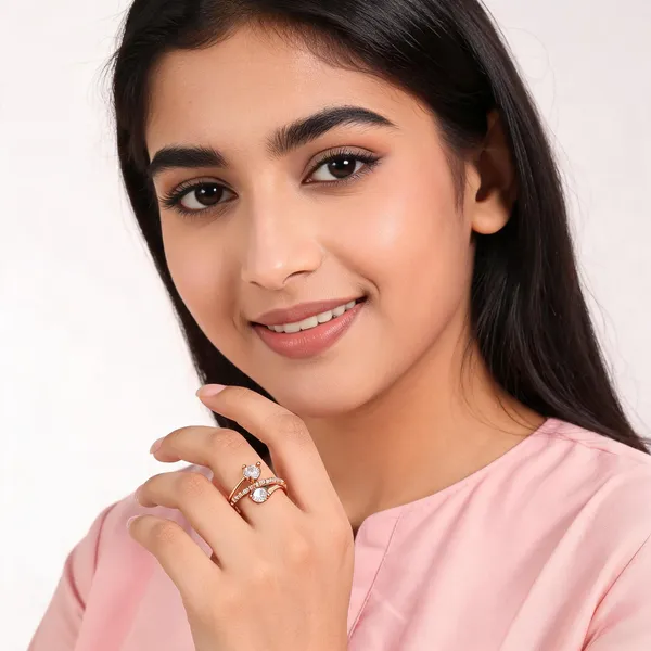 Aarsa_Premium_Rose_Gold_Plated_Dual_Solitaire_Cz_Adjustable_Ring_For_
__Women_&_Girls_|_Brass_Korean_Style_Designer_Daily_Wear_Ring